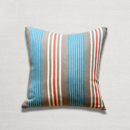 Custom 19th Century French Ticking Pillow (#12)