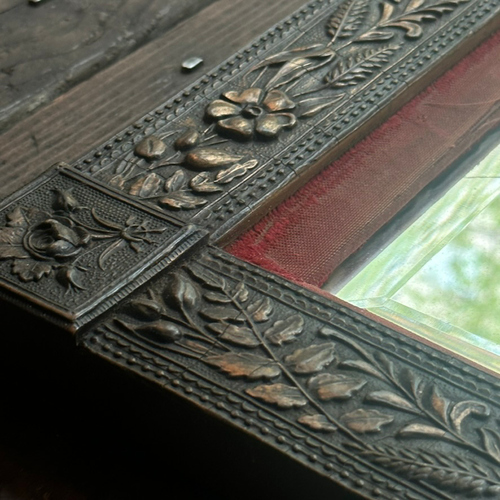 Early 20th Century American 12" H Arts & Crafts Mirror