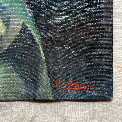 Mid 20th-century Dutch Floral Still Life Painting
