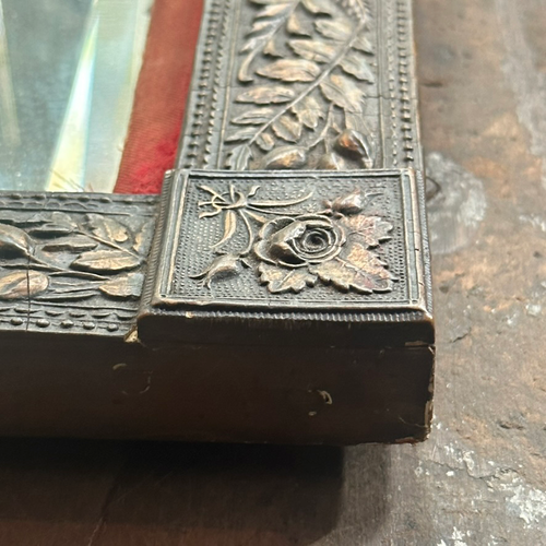 Early 20th Century American 12" H Arts & Crafts Mirror