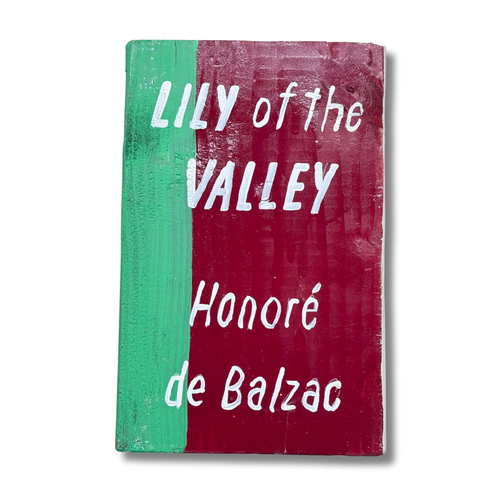 Leanne Shapton "Lily of the Valley" Painted Wooden Book