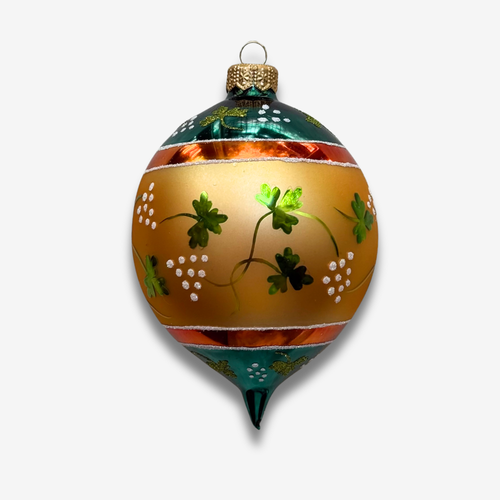 Reflector Ornament with a Vine Design