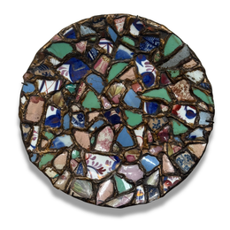 20th-century American Shardware Memory Plate #3