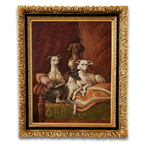 19th-century Dog Portrait