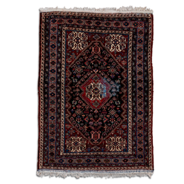 3’ 5” x 4’ 10” Vintage Ardebil Rug