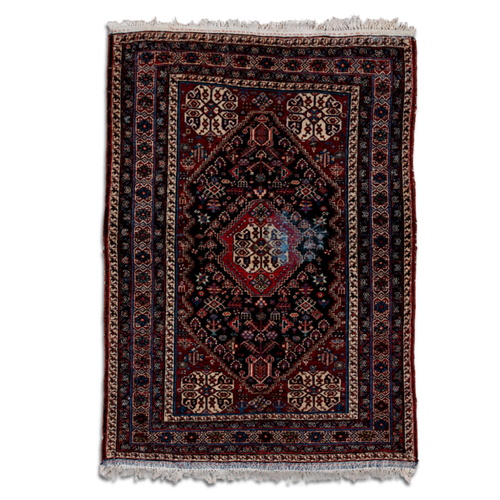 3’ 5” x 4’ 10” Vintage Ardebil Rug