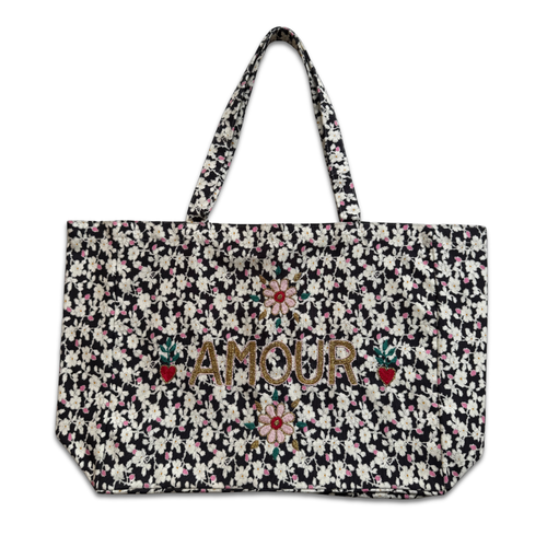 CSAO Kossiwa "Amour" Embroidered Tote Bag (CS-8-3)