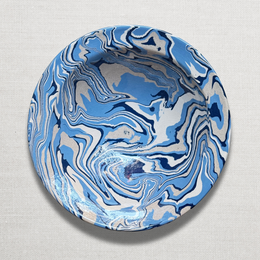 Marbled Small Pasta Bowl in Arcachon (AR #0311)