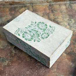 19th-century Handmade Paper Box