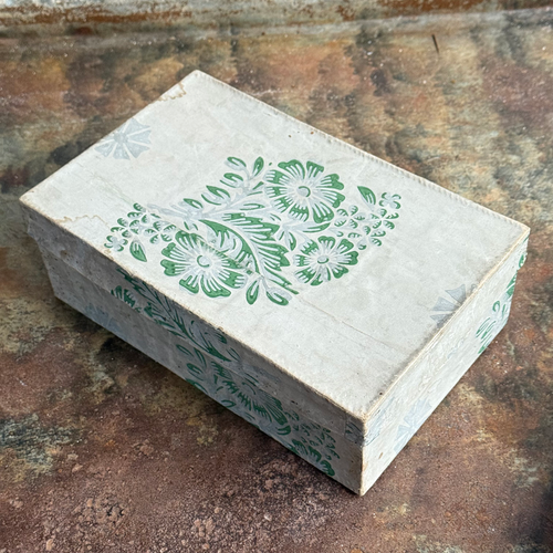 19th-century Handmade Paper Box