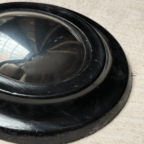 19th-century Small Convex French Mirror #3