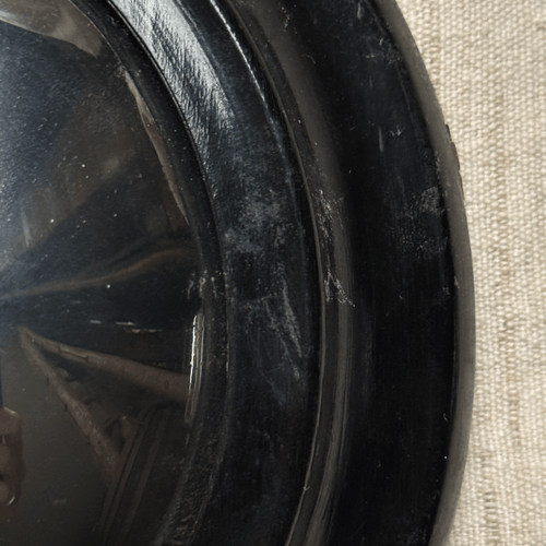 19th-century Small Convex French Mirror #3