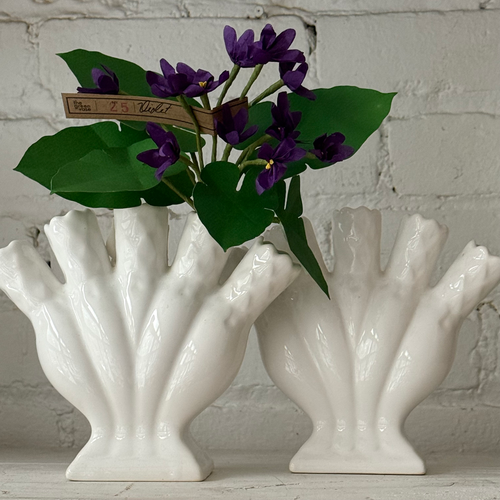 Pair of Vintage Flower Holders