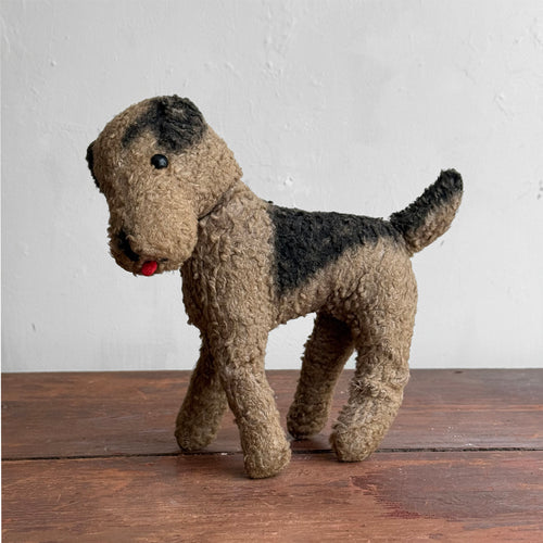 Antique Terrier Stuffed Animal