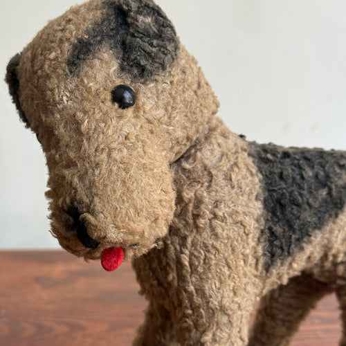 Antique Terrier Stuffed Animal