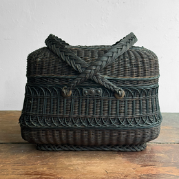 19th-Century French Market Basket (#3)
