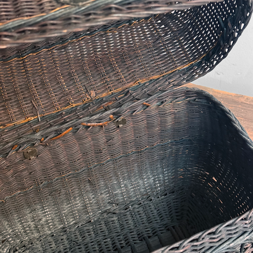 19th-Century French Market Basket (#3)