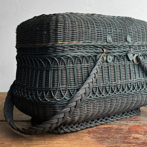 19th-Century French Market Basket (#3)