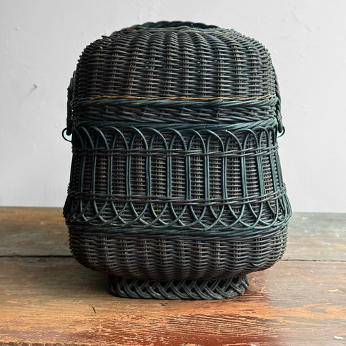 19th-Century French Market Basket (#3)