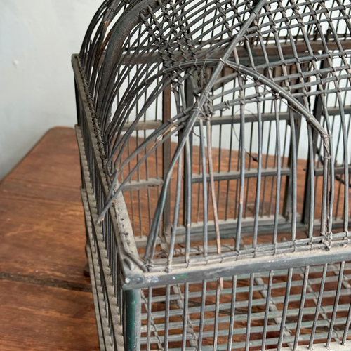 Mid 19th-century Victorian Double Dome Top Bird Cage