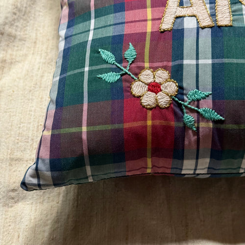 "Amour" Embroidered Cushion (CS-811)