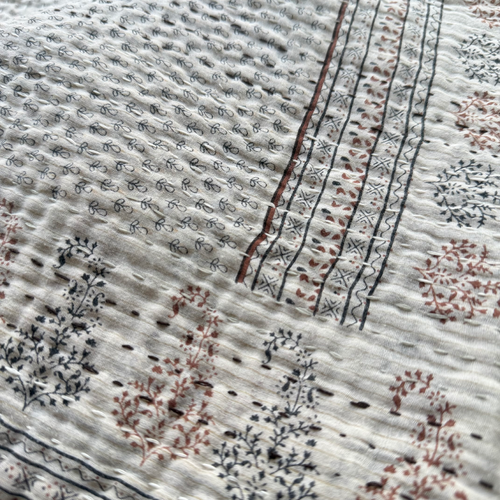 Vintage Sari Baby Blanket (JFB-03)