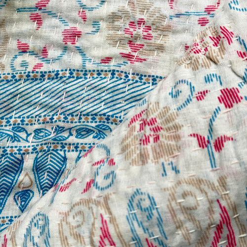 Vintage Sari Throw (#11-3)
