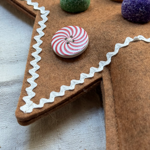 Felt Good(s) Wool Felt Star Tree Topper