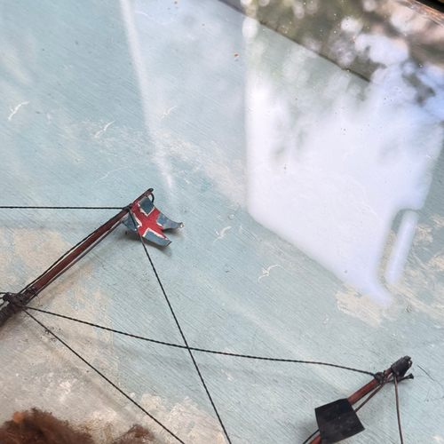 19th-century American Ship Diorama