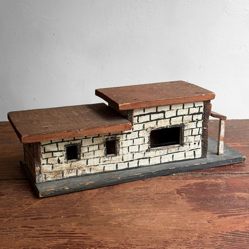Vintage American Folk Art Jail Building