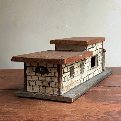 Vintage American Folk Art Jail Building