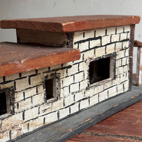 Vintage American Folk Art Jail Building