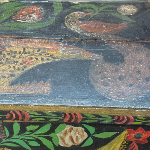 18th-century French Painted Trunk