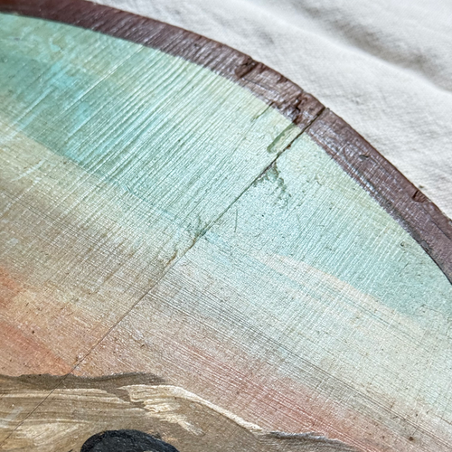 Early 20th-century Black Forest Carved Target