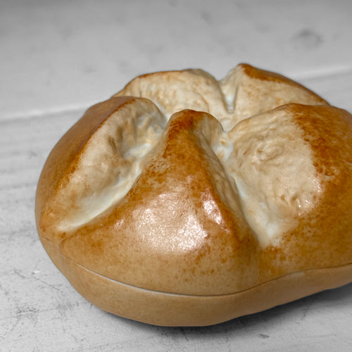 Augarten Hand-Painted Porcelain Bread Roll Box