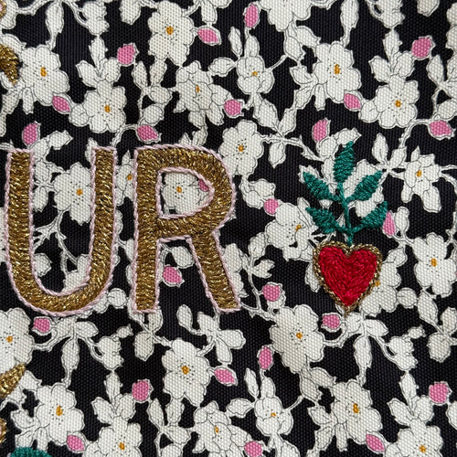 CSAO Kossiwa "Amour" Embroidered Tote Bag (CS-8-3)