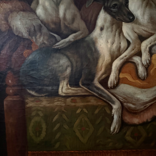 19th-century Dog Portrait