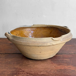 19th-century French Ceramic Glazed Tian Bowl