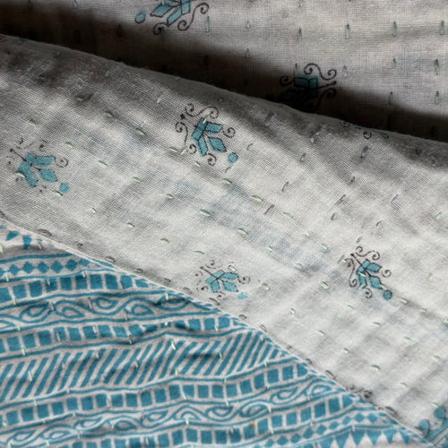 Vintage Sari Baby Blanket (JFB-03)