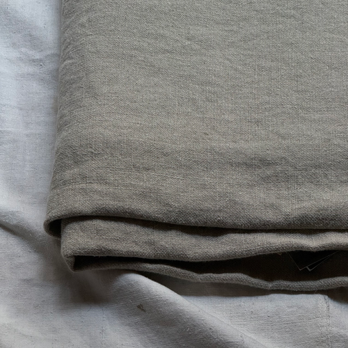 Libeco Hudson Linen King Bedcover in Flax