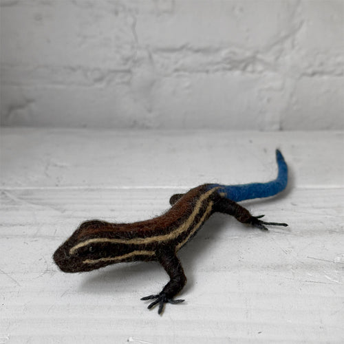 Needle Felted Skink