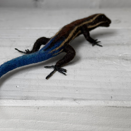 Needle Felted Skink