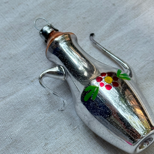 Nostalgic Free Blown Teapot Ornament