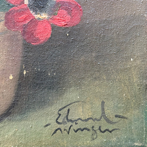 Mid 20th-century Dutch Floral Still Life Painting