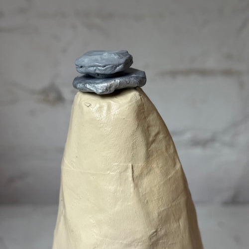 Papier-Mâché Old Spice Bottle #3