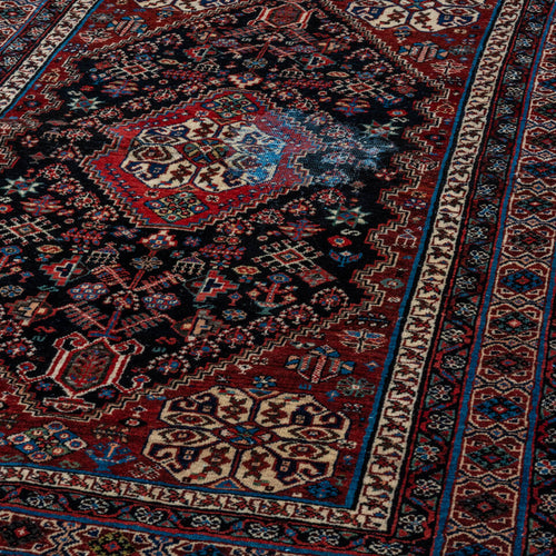 3’ 5” x 4’ 10” Vintage Ardebil Rug