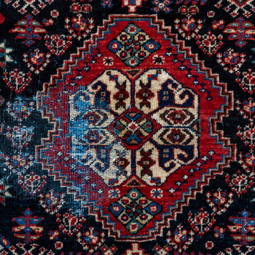 3’ 5” x 4’ 10” Vintage Ardebil Rug