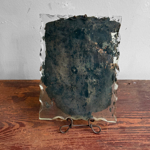 19th-century Small Shaving Mirror #3