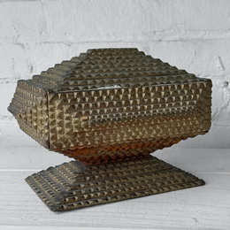 20th-century Tramp Art Box