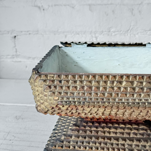 20th-century Tramp Art Box